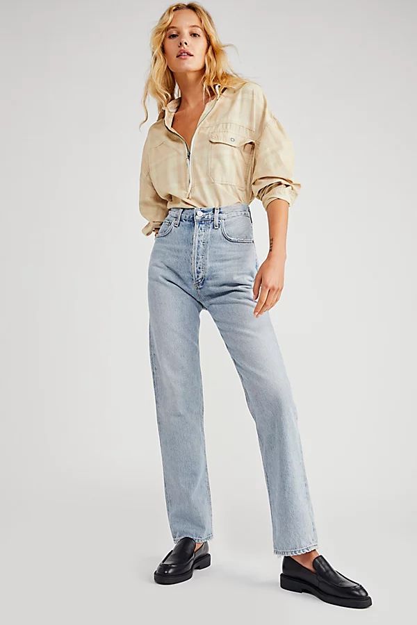 AGOLDE Pinch Waist 90s Jean by AGOLDE at Free People, Soundwave, 28 | Free People (UK)