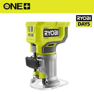 RYOBI ONE+ 18V Cordless Compact Fixed Base Router (Tool Only) PCL424B - The Home Depot | The Home Depot