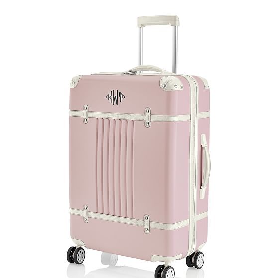 Terminal 1 Checked Luggage, Pink Luggage | Mark and Graham