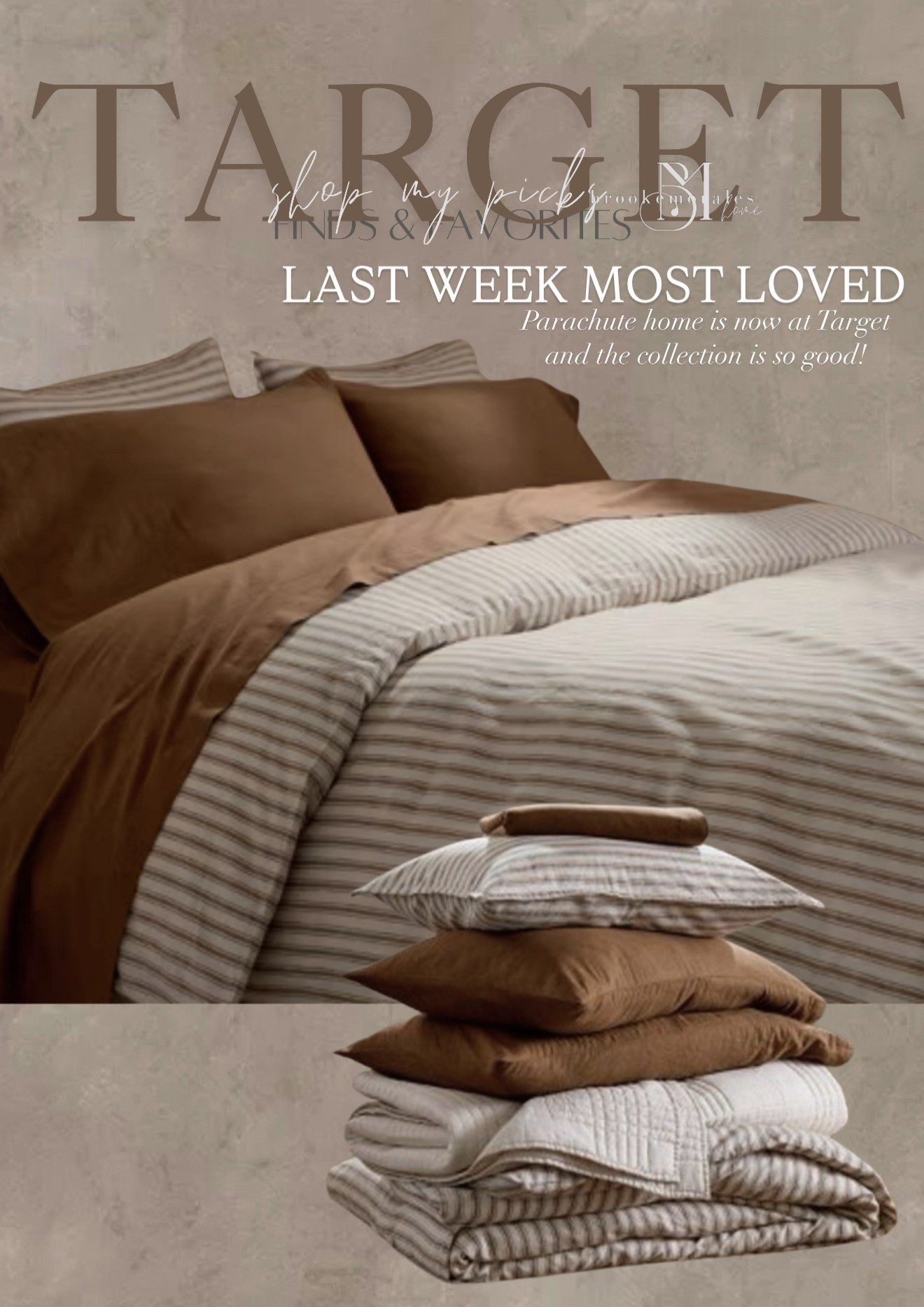 Last week most loved— Parachute home is now at Target! Shop my picks! 

#LTKHome #LTKStyleTip #LTKFindsUnder100