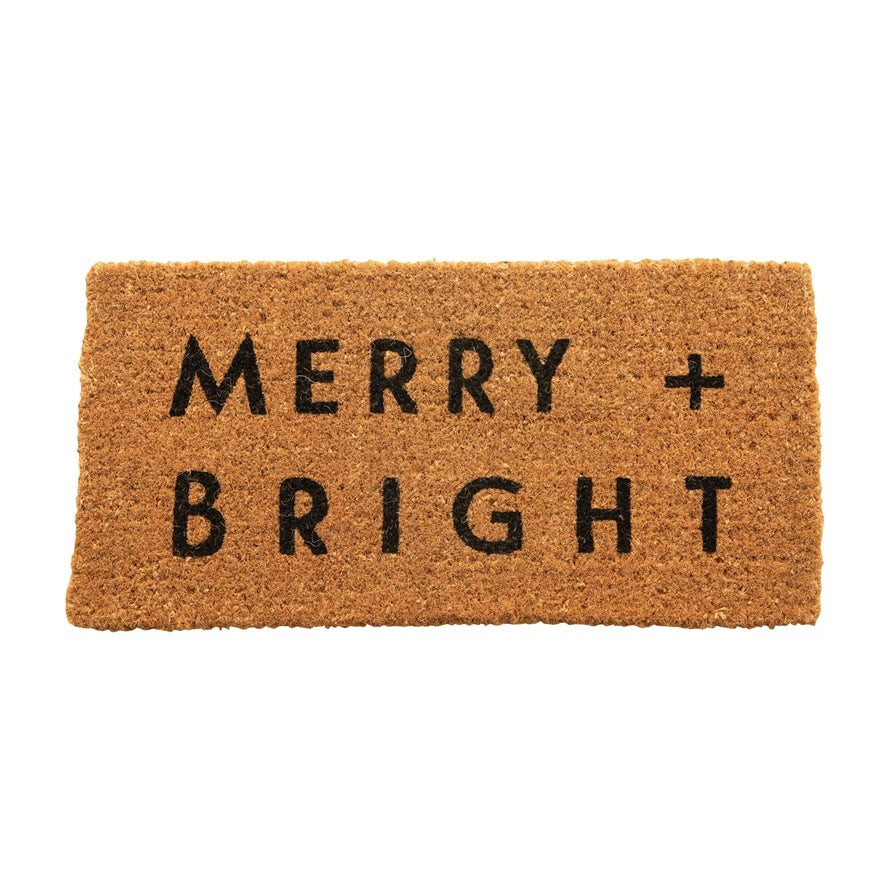 Merry + Bright Doormat | Burke Decor