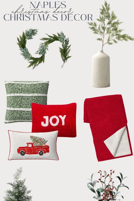 Affordable Christmas decor from target for the Naples apartment 

#LTKHoliday #LTKunder50