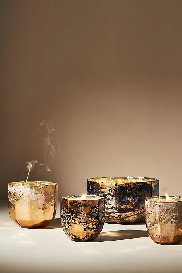 Thiri Glass Candle | Anthropologie (US)