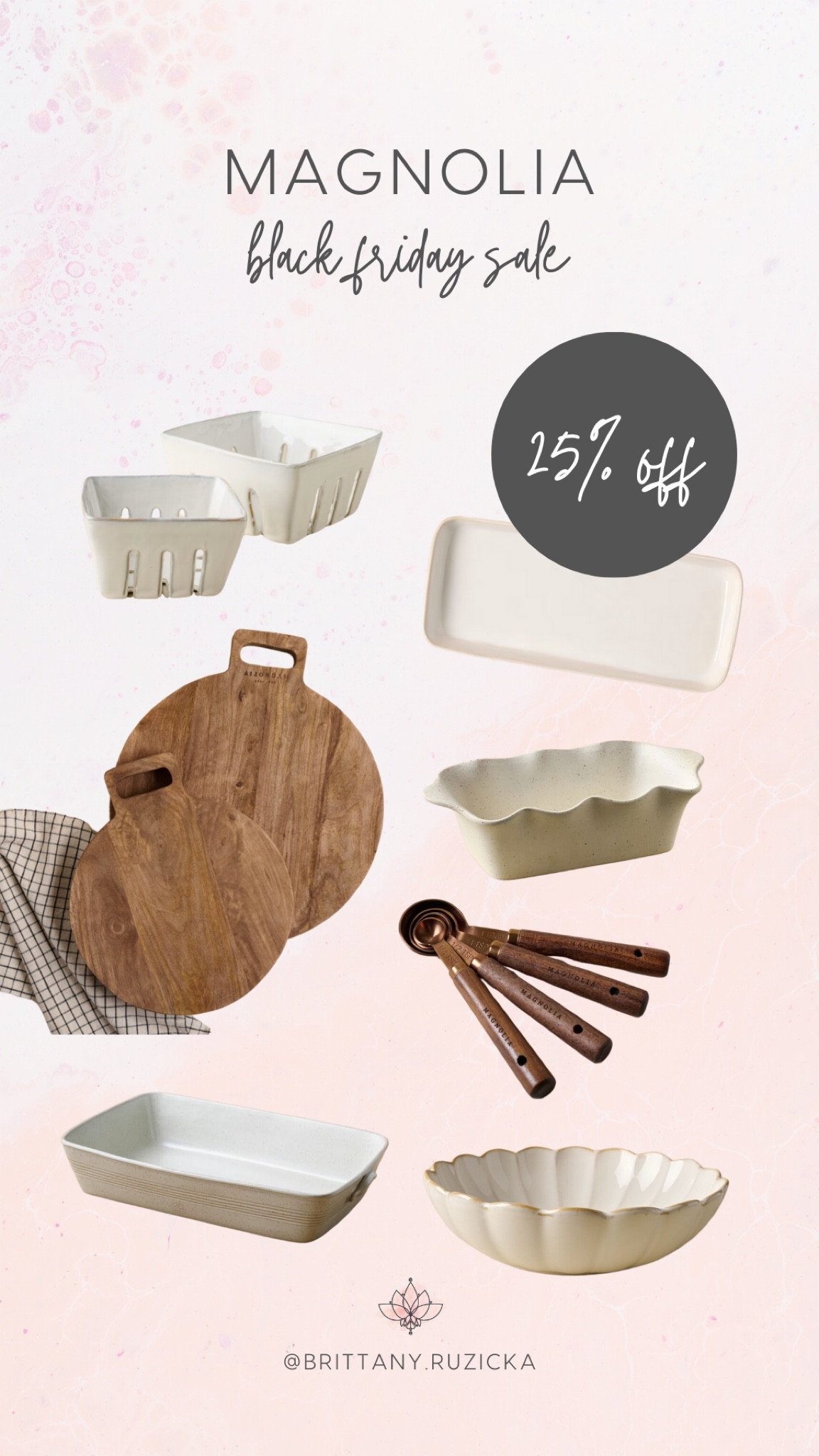 25% off site wide at Magnolia today only! ✨ Love these kitchen + table top pieces, especially the round bread boards! 

#LTKSaleAlert #LTKHome #LTKCyberWeek