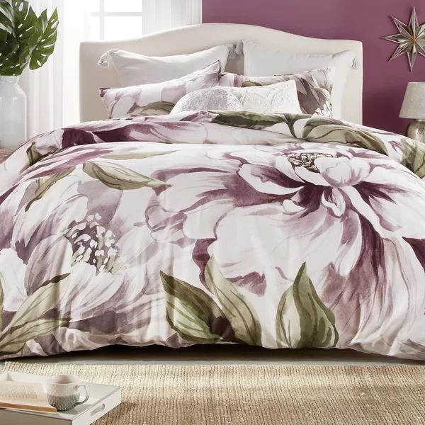 Darielle 100% Cotton Percale Comforter Set | Wayfair North America