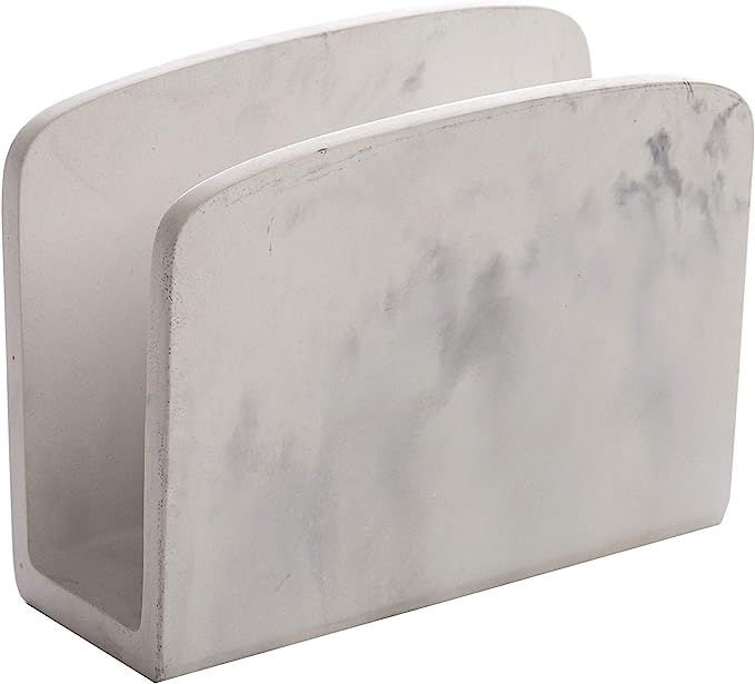 BINO Napkin Holder, Matte Marble - Napkin Holders for Tables Napkin Holders for Kitchen Napkin Ho... | Amazon (US)