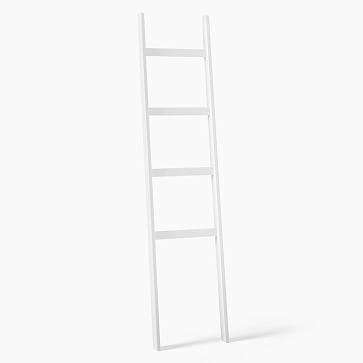 Modern Leaning Narrow Towel Ladder | West Elm (US)