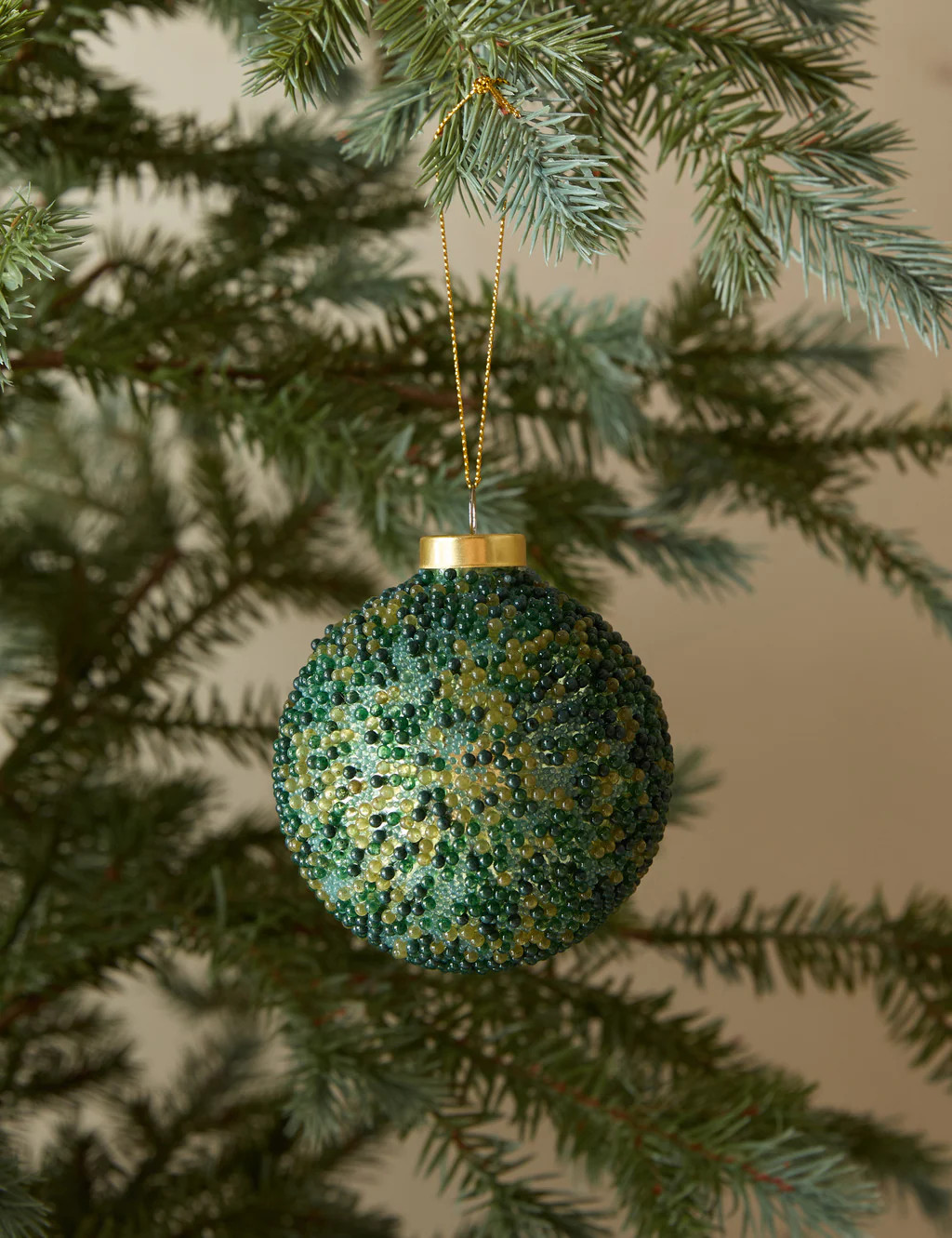 Erlantz Beaded Ornament (set of 2) | Lulu and Georgia 