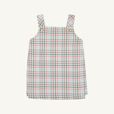 Pleated Ginny Jumper - Manalapan Plaid | The Beaufort Bonnet Company