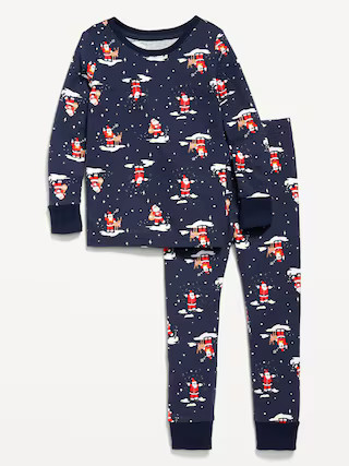 Printed Snug-Fit Pajama Set for Toddler & Baby | Old Navy (US)