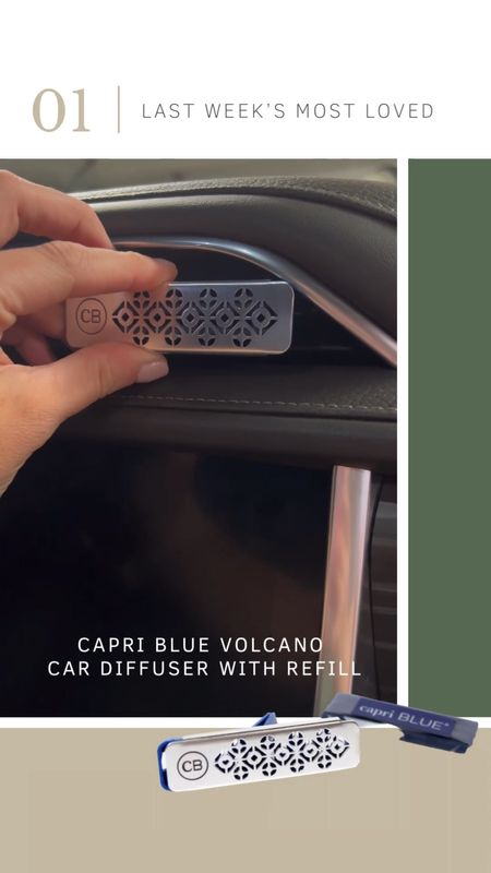 Capri blue volcano car diffuser air freshener with refills! Last weeks top sellers and favorite finds best seller most loved. Gift ideas for her mom friend sister friend aunt stocking stuffer ideas candles 

#LTKFind #LTKhome #LTKunder50