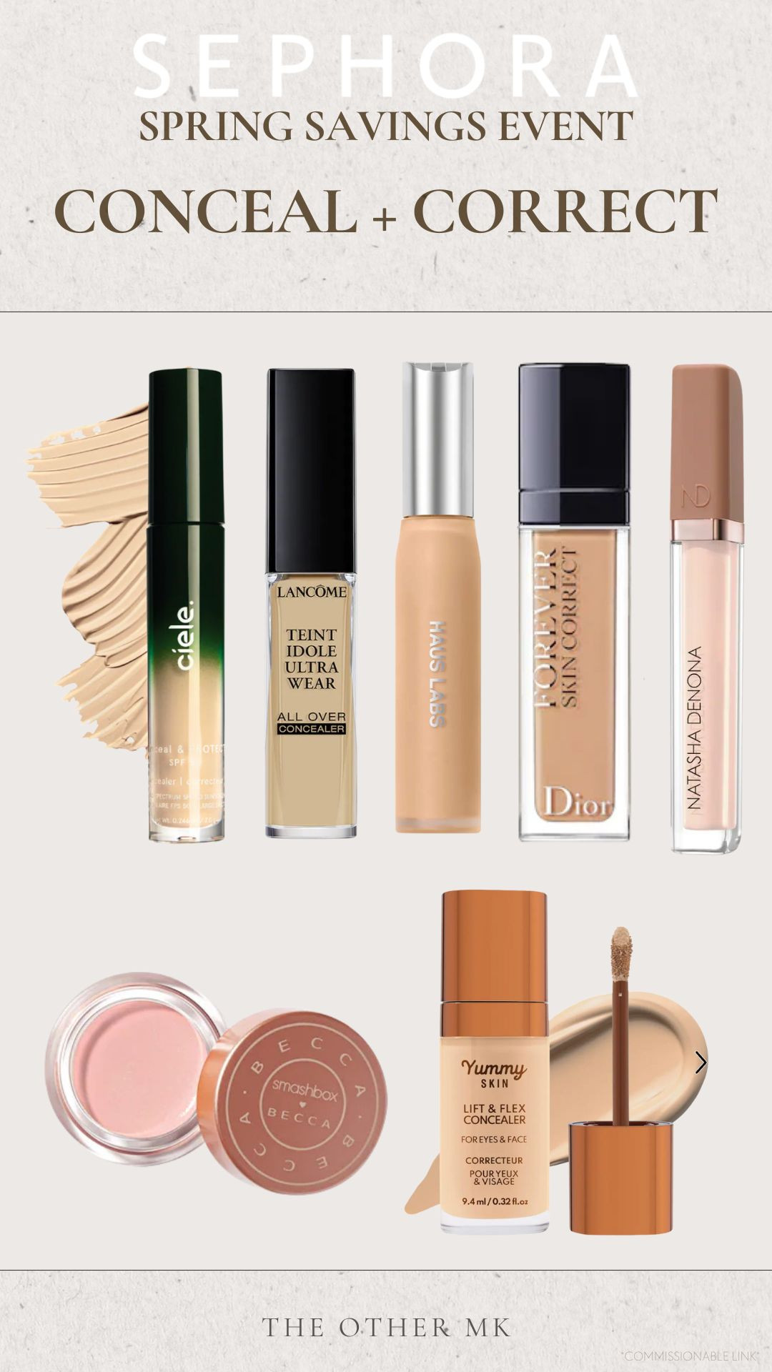 Sephora spring savings event favorites for conceal and correct! beauty favorites, make up must haves, sephora savings concealer, skin tint 

 

#LTKSeasonal #LTKSaleAlert #LTKBeauty