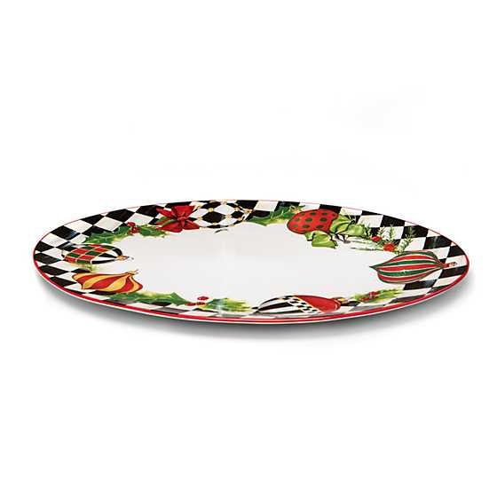 Deck the Halls Serving Platter | MacKenzie-Childs