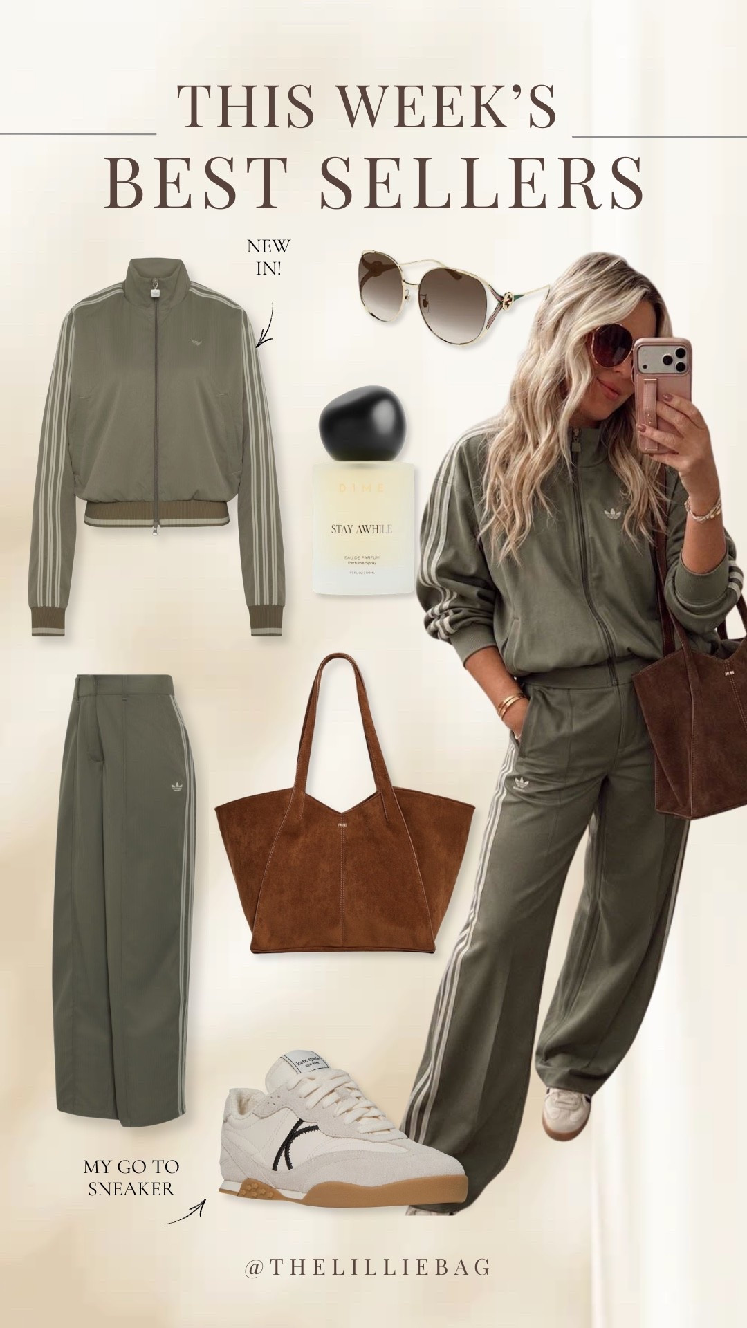 Ok this new set is🚨🤏🏼! I like to size up in adidas tops for oversized fit personally but you can do tts for more fitted! Loved the color when I saw this!!!

Active set. Fall outfit. Travel style.

#LTKActive #LTKTravel #LTKOver40