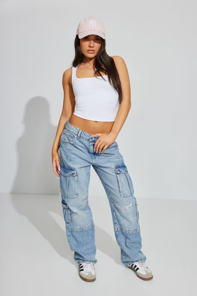 Slouchy Cargo Jean | Garage Clothing