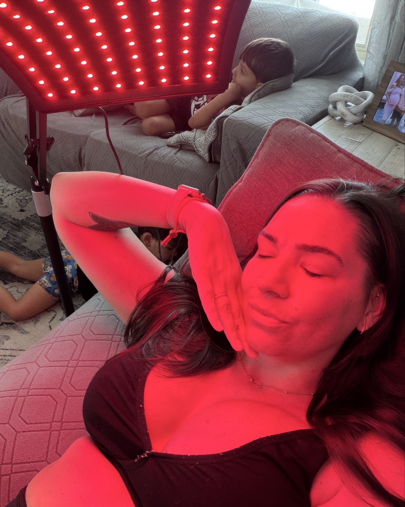 Red light therapy 💆🏽‍♀️ #HealthandWellness

#LTKselfcare #LTKSaleAlert #LTKmomlife