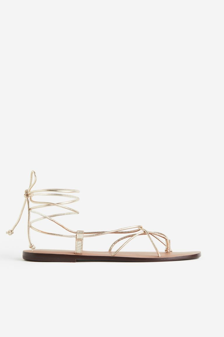 Leather sandals | H&M (US + CA)