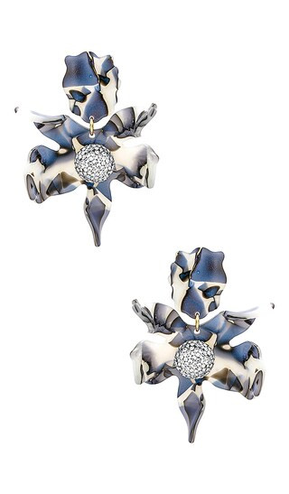 Crystal Lily Earrings in Pacific Abalone | Revolve Clothing (Global)