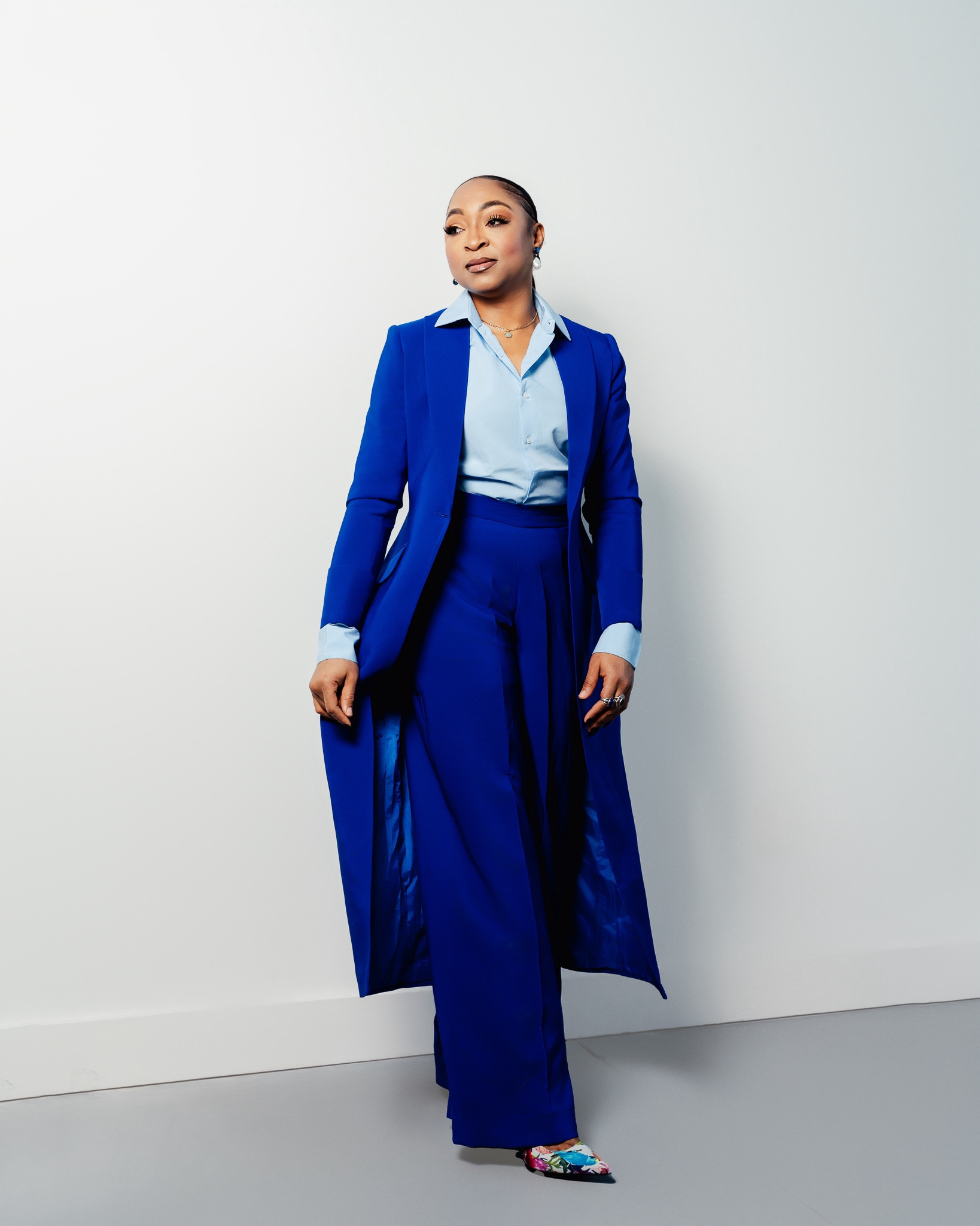 A classic 2 Piece Double Breasted Blazer Jacket Pants in royal blue! 

#LTKSeasonal #LTKWorkwear #LTKStyleTip