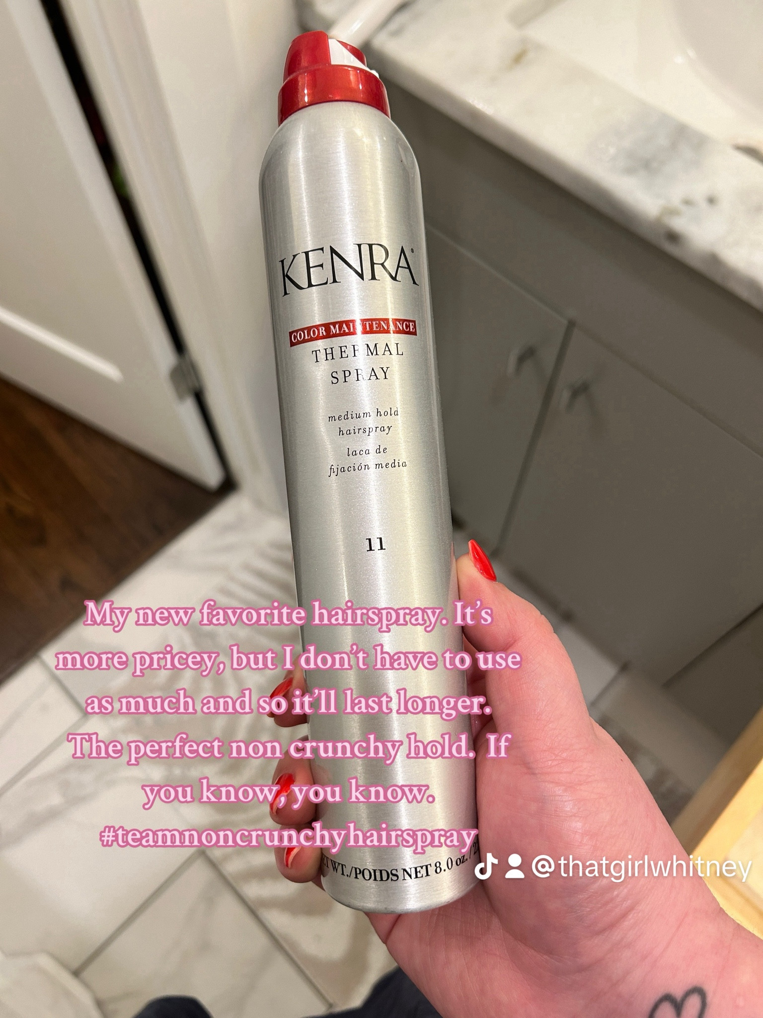 My new favorite hairspray! It’s a little more than I’d typically spend on a hairspray, but it’s worth it. I don’t have to use much for it to work so the can will last longer! It’s not crunchy, but it holds!

#LTKplussize #LTKfindsunder50 #LTKbeauty