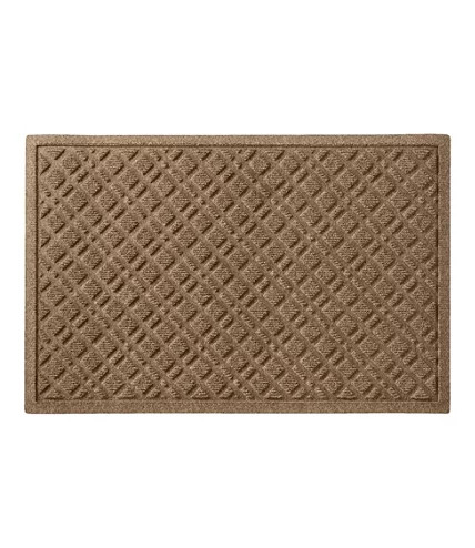 Heavyweight Recycled Waterhog Doormat, Plaid | L.L. Bean