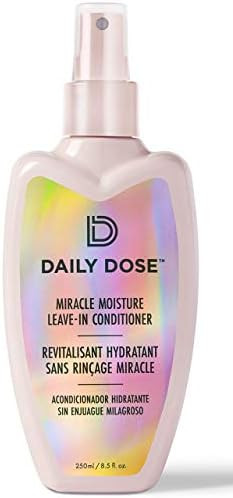 Daily Dose Miracle Moisture Spray Leave-In Hair Conditioner Detangler (Award Winning) 8.5oz, Paraben | Amazon (US)