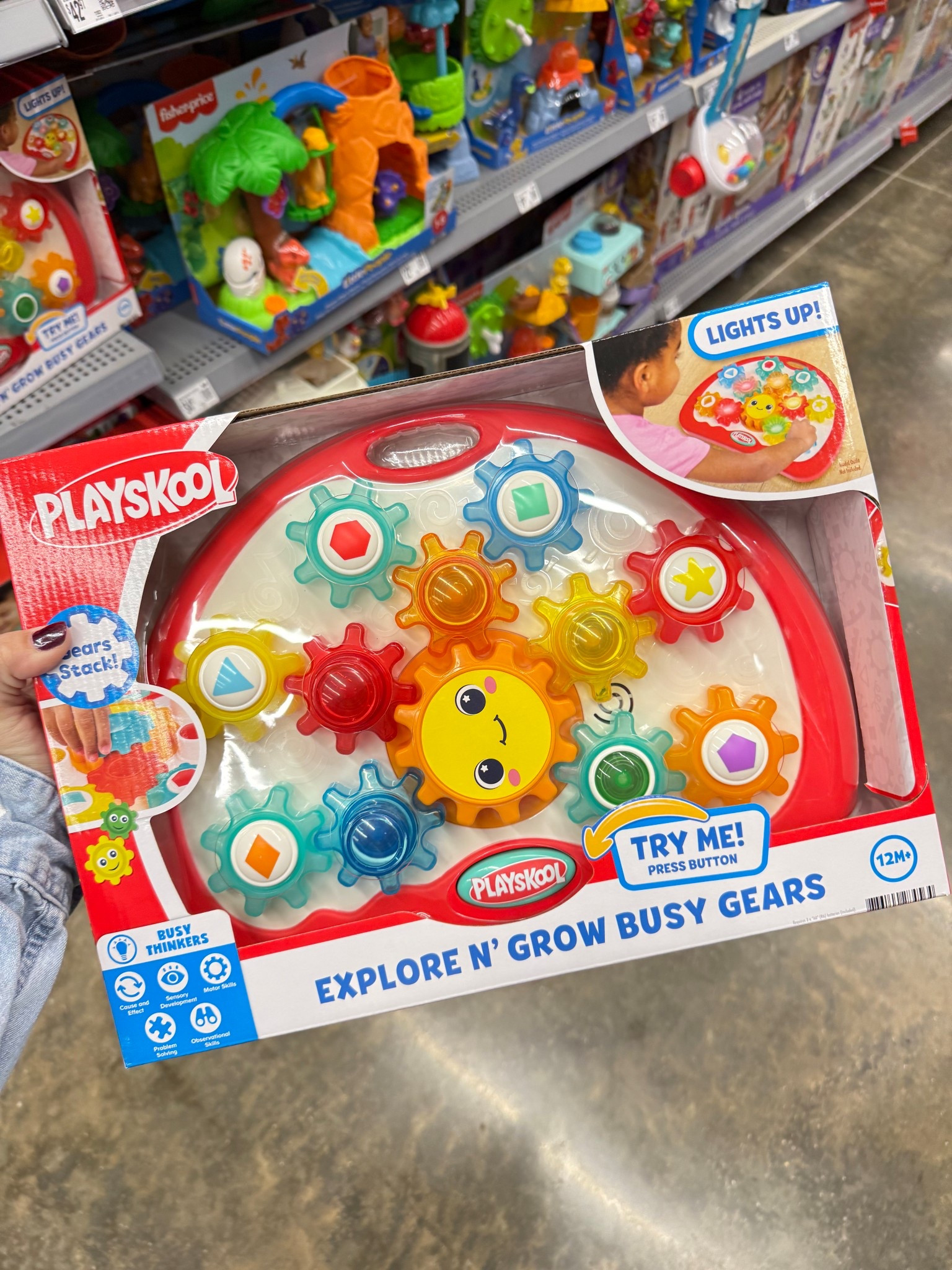 Playskool Explore ’n Grow Busy Gears Interactive Toy, Lights, Music & Sounds


#LTKHoliday #LTKKids #LTKGiftGuide
