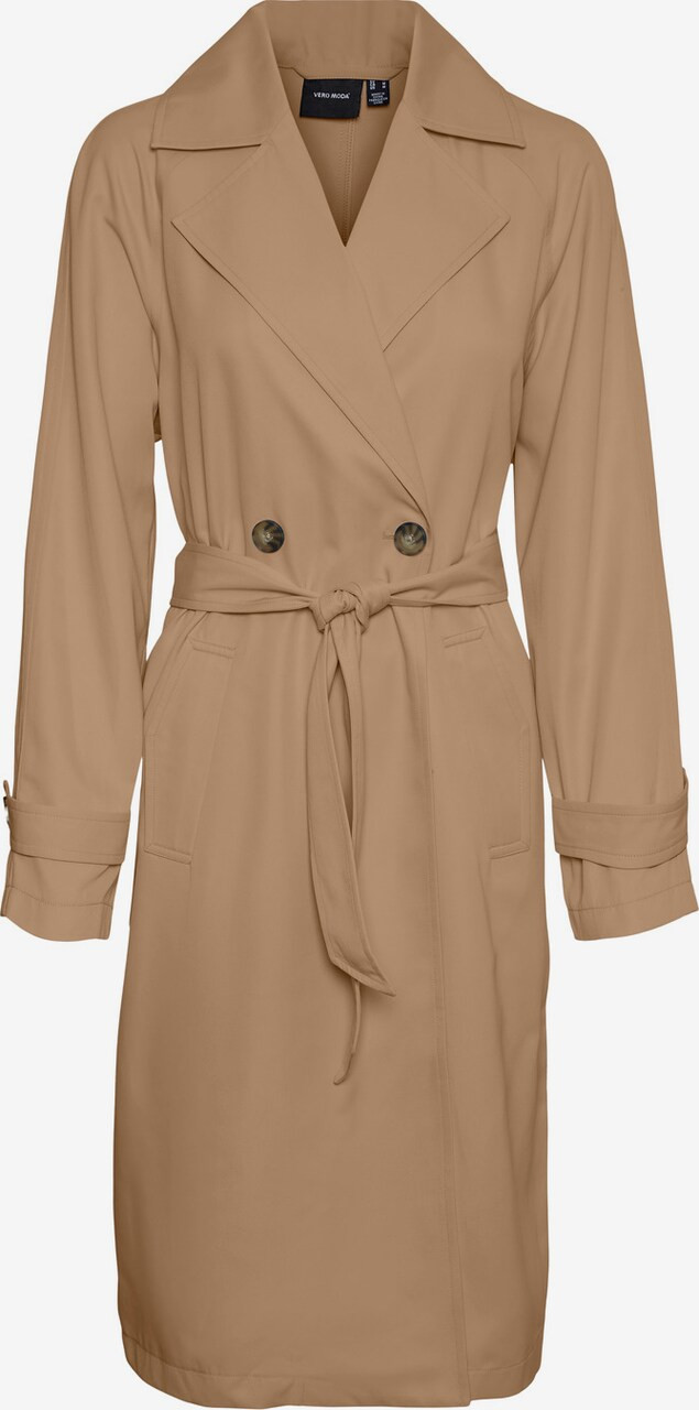 VERO MODA Übergangsmantel in Hellbraun | ABOUT YOU | ABOUT YOU (DE)