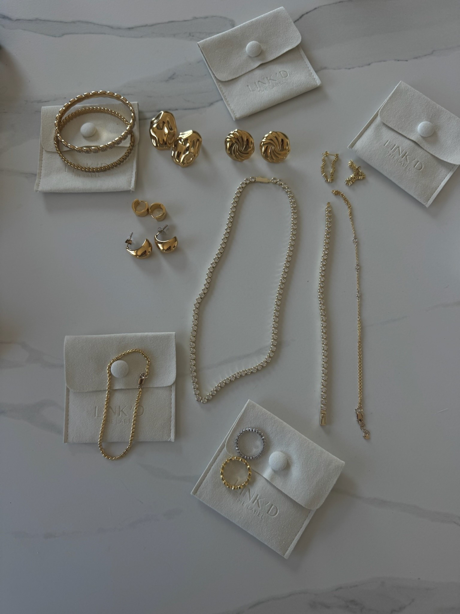 New jewelry I just got from Link’d the Label! 

#LTKSeasonal #LTKStyleTip #LTKGiftGuide