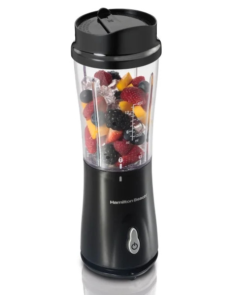 Hamilton Beach Single Serve Blender with Travel Lid, Model 51101BV - Walmart.com | Walmart (US)