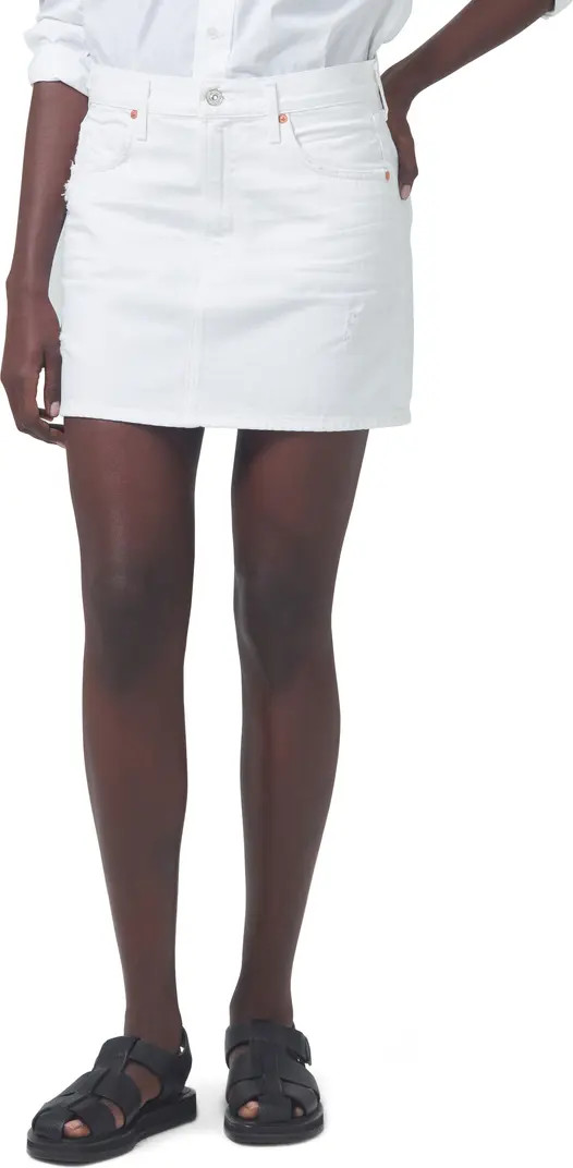 Beatnik Denim Miniskirt | Nordstrom