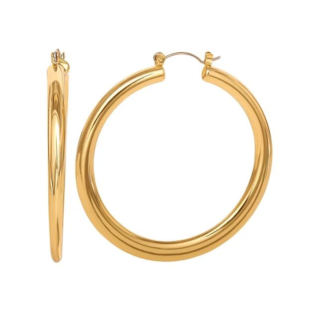 Jessica Simpson Polished Hoop Earring | Walmart (US)