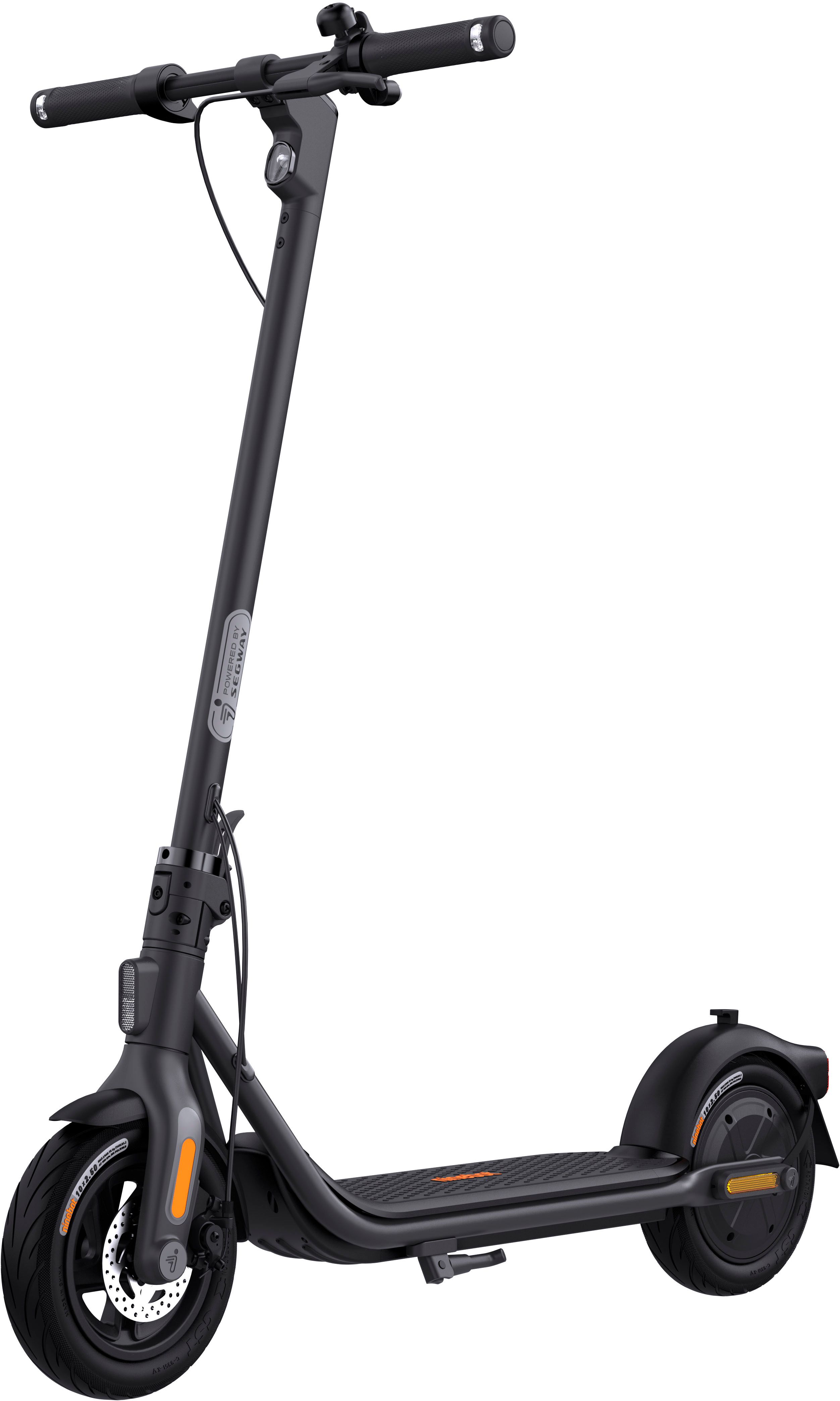 Segway Ninebot F2 Electric Scooter w/25 mi Max Operating Range & 18 mph Max Speed Black AA.05.12.... | Best Buy U.S.