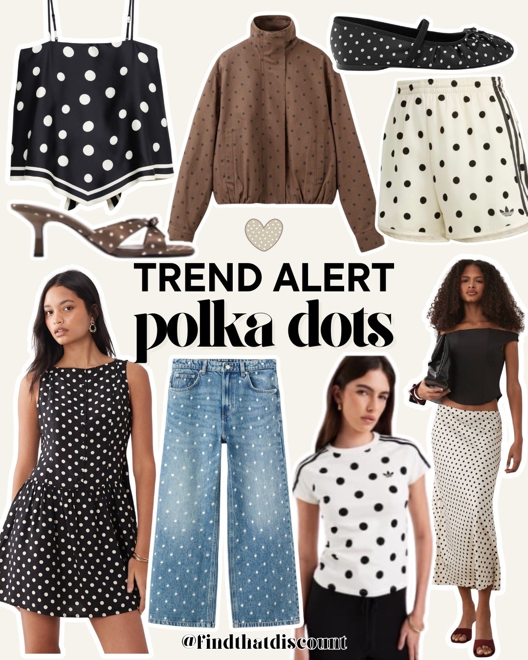 trend alert ⚫️ polka dot ⚫️