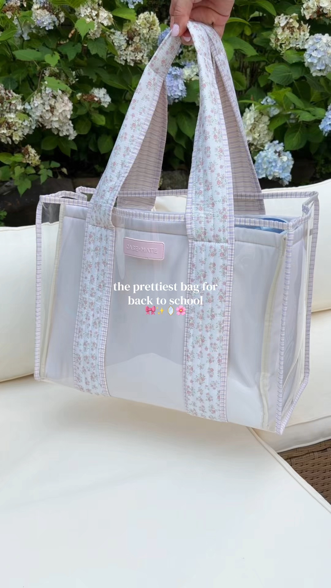 The cutest jelly tote for any occasion 🎀

Case-Mate Jelly Tote, Case-Mate beach bag, waterproof beach bag, clear beach tote, floral beach bag, pink floral tote, summer tote bag, pool bag, vacation essentials, travel tote, large beach bag, cute beach bag, aesthetic beach accessories, mom beach bag, lake day essentials, resort style, coastal style, waterproof tote, beach day essentials, spring accessories, summer accessories, weekend getaway, gym tote, carry all tote, gift for her

#LTKmomlife #LTKTravel #LTKSeasonal