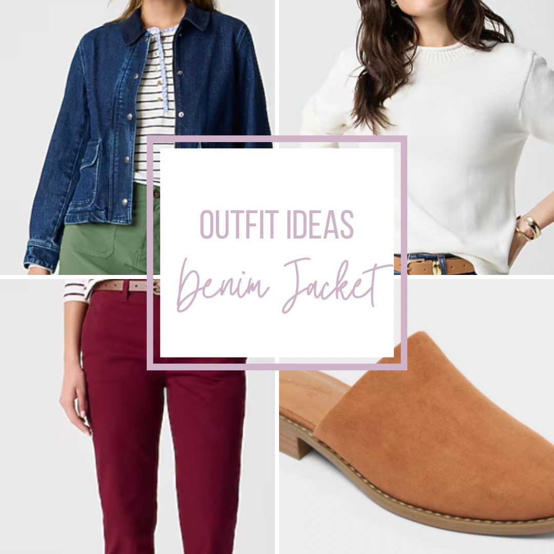 Elevate your wardrobe by styling a classic denim jacket with multiple outfits, from casual jeans to chic dresses. This versatile staple adds effortless edge to any look, making it a must-have layering piece year-round. Whether you're dressing up for brunch or going casual for errands, a denim jacket completes every ensemble. Discover how to mix and match your favorite pieces with a timeless denim jacket for endless style possibilities. Upgrade your fashion game with this essential item that never goes out of style.



#LTKOver40 #LTKSeasonal #LTKPlusSize