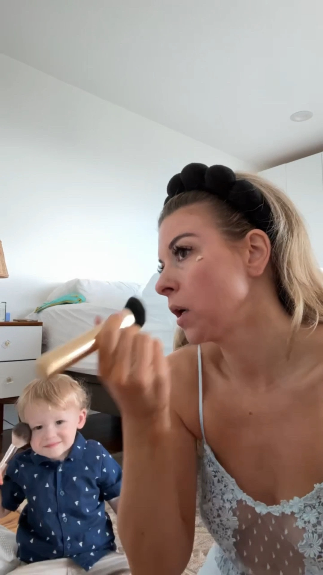 Makeup routine get ready with me skincare beauty essentials makeup favorites. 

Dibs code: Emerson 
Foundation - love triangle
Blush - pop star
Shimmer - unbothered bronze 
Lip - strawberry summer 

Merit makeup colors:
Shade slick: maraschino
Minimalist: palomino


#LTKStyleTip #LTKBeauty #LTKSeasonal