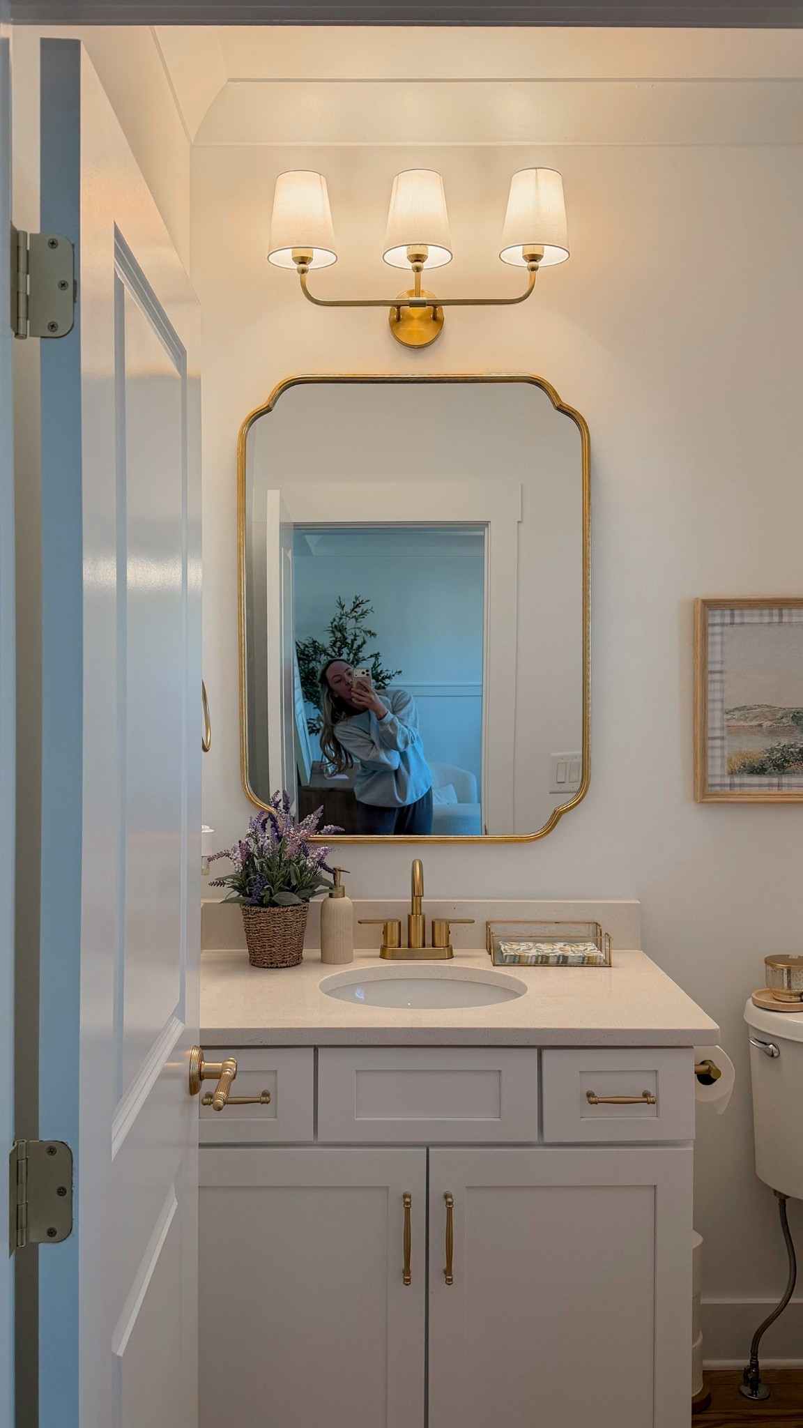 Our budget friendly bathroom refresh ✨ i love how this turned out!! all of these pieces look 3x the price!

#LTKSeasonal #LTKHome