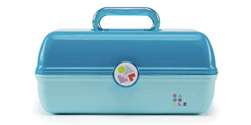 Caboodles On-the-go Girl - Forever Fun Cosmetic Organizer, Make-up & Accessory Case, Turquoise Over Sky, 1 count (CAB56264B) | Amazon (US)