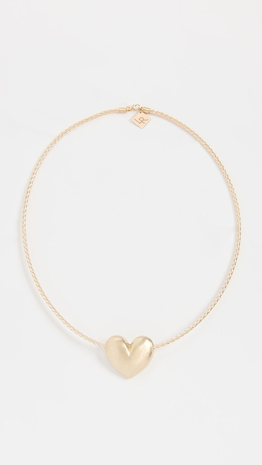 14k Gold Heart Necklace | Shopbop