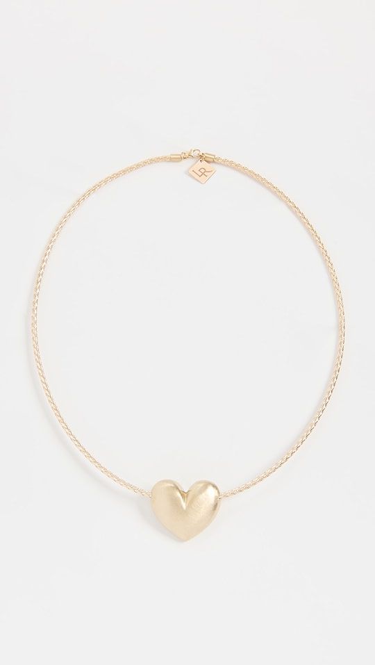 14k Gold Heart Necklace | Shopbop