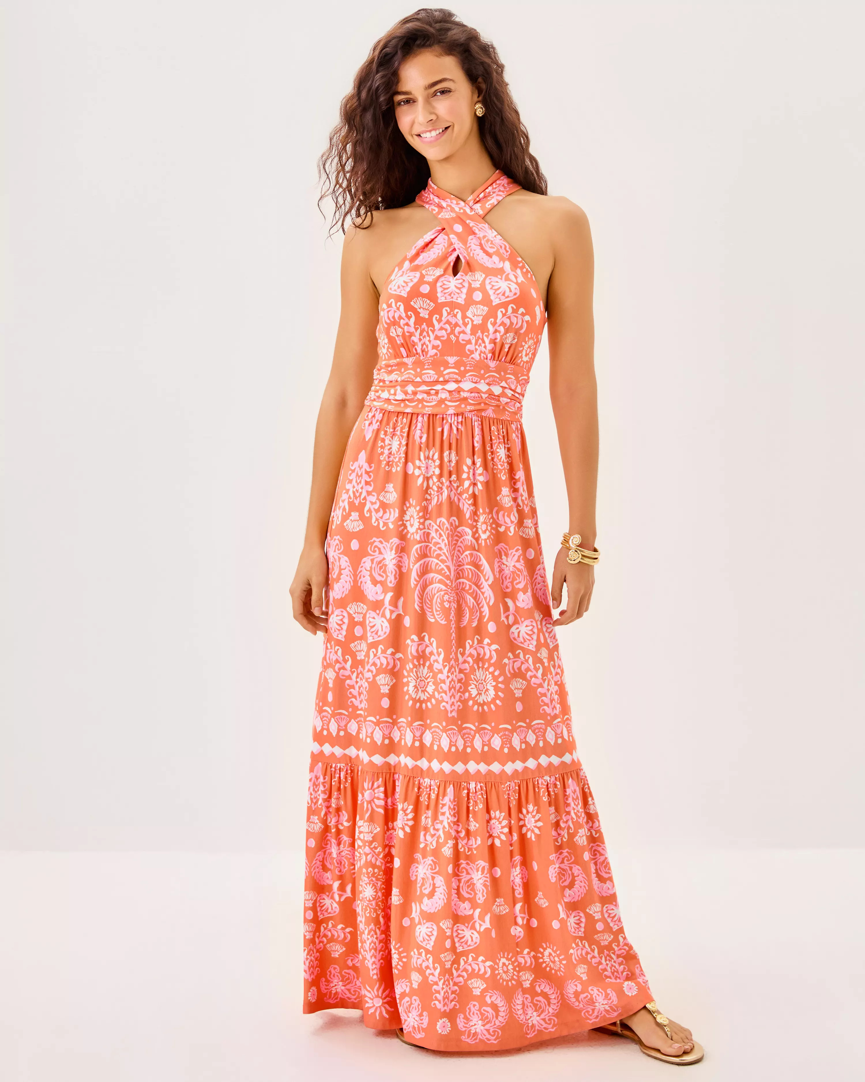 Montecito Halter Maxi Dress | Lilly Pulitzer