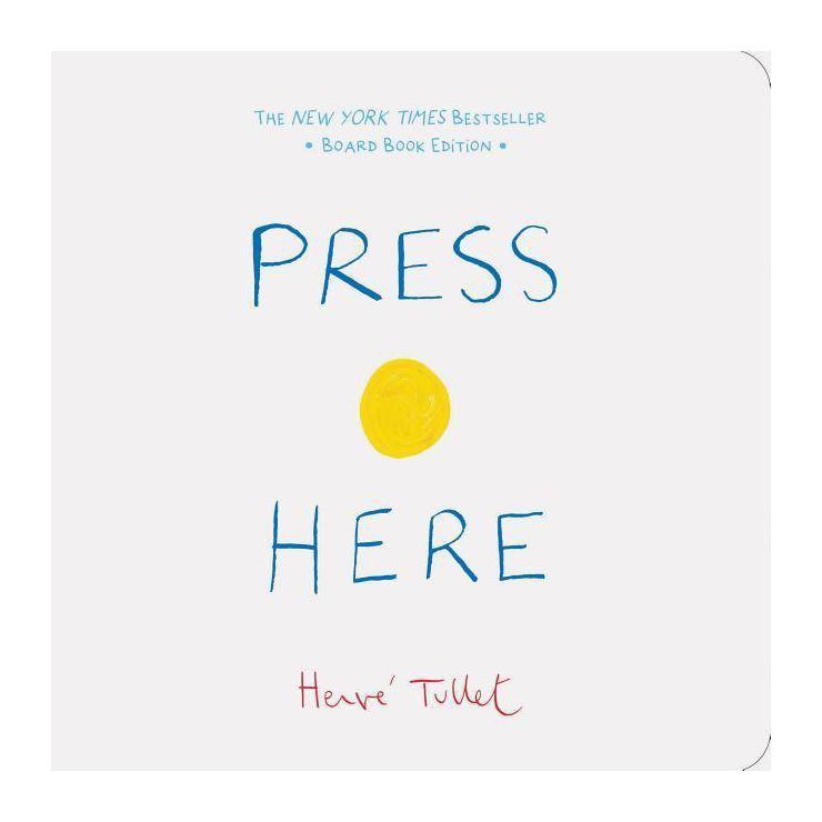Press Here -  by Herve Tullet (Board Book) | Target