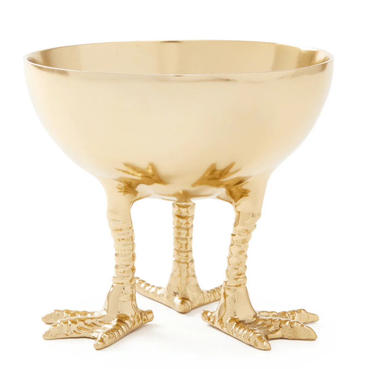 Daphne Bowl With Brass Finish | The Well Appointed House, LLC