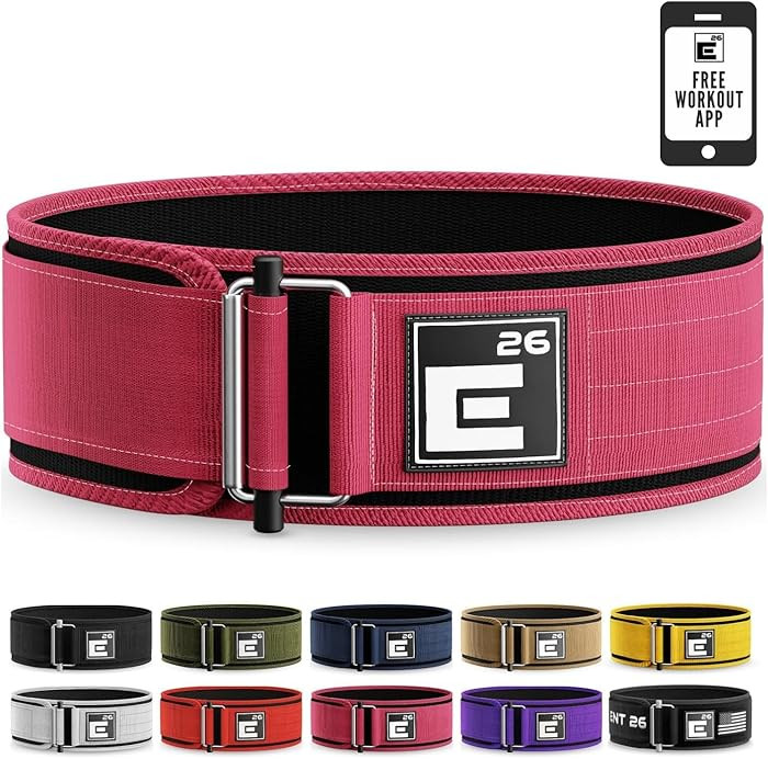 Element 26 Self-Locking Weight Lifting Belt - Premium Weightlifting Belt for Serious Functional F... | Amazon (US)