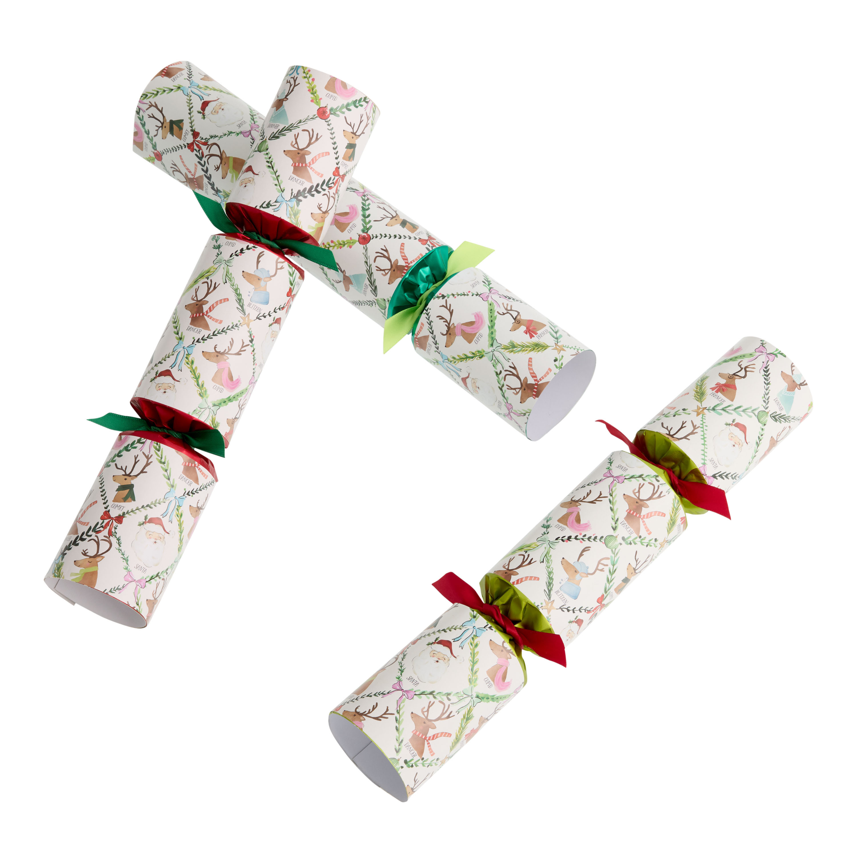 Extra Large Reindeer Racing Christmas Crackers 6 Count | World Market