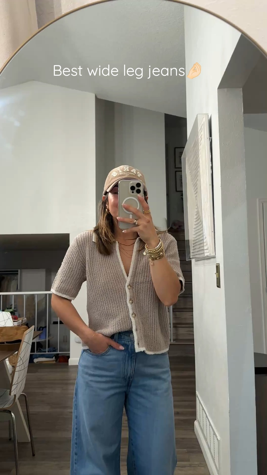 This top and jeans are on repeat! 
Top size xs
Jeans size 25

#LTKFindsUnder50 #LTKStyleTip #LTKFindsUnder100