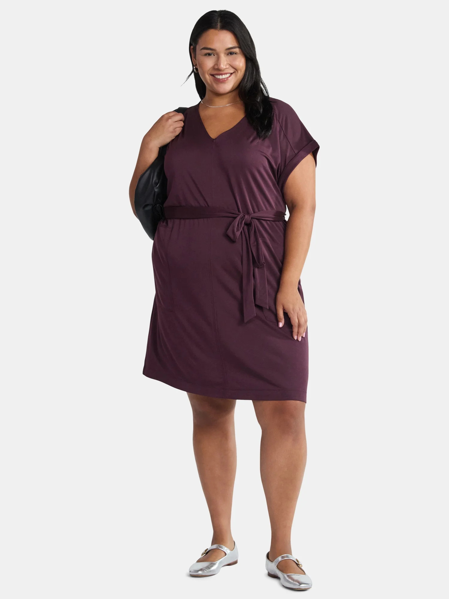 Terra & Sky Women's Plus Utility Dress, Sizes 0X-5X | Walmart (US)
