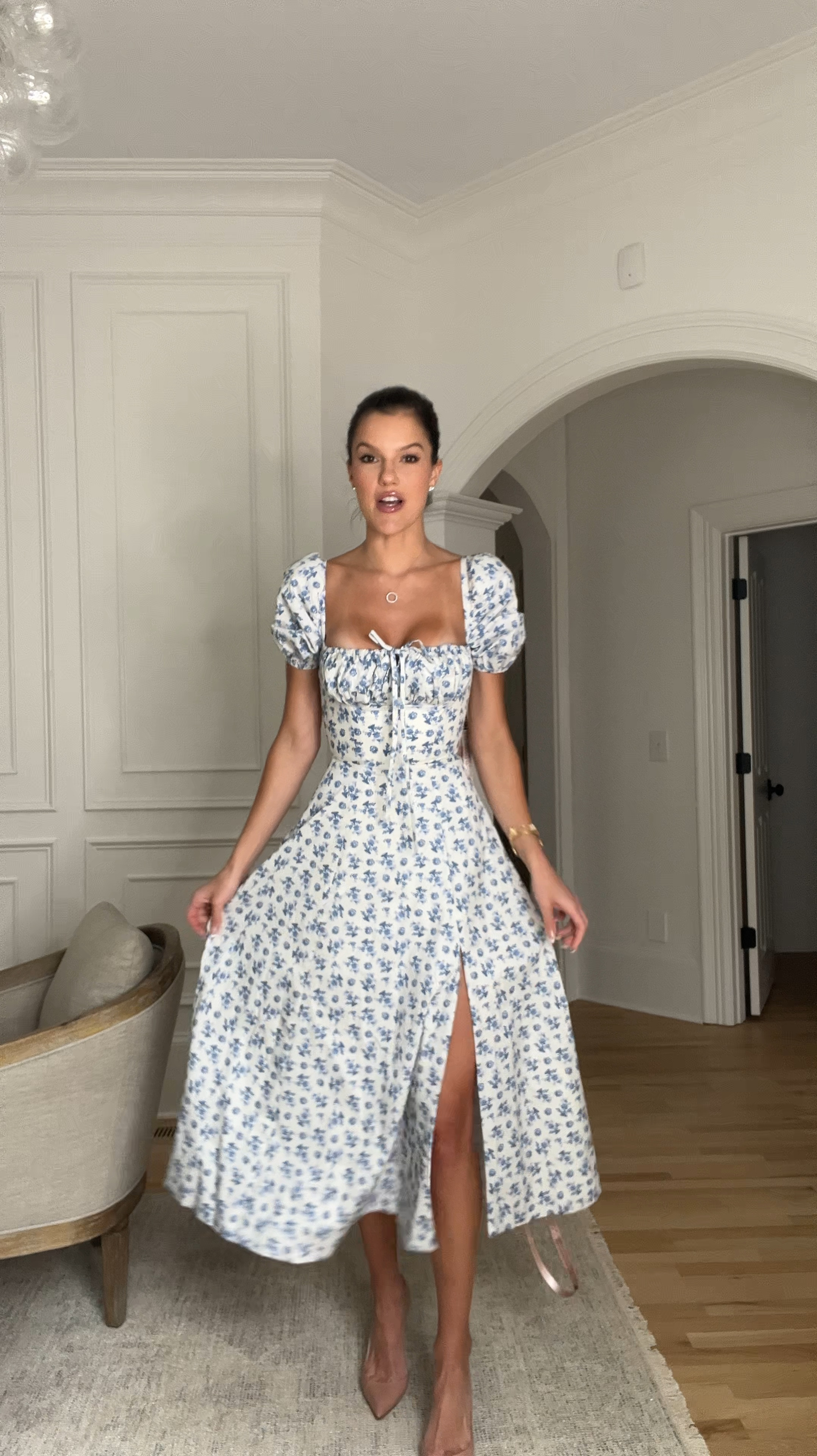 Tried the xs! It’s small! So I’m going to return and just keep the size small. #milkmaiddress #sundress 

#LTKSeasonal #LTKStyleTip