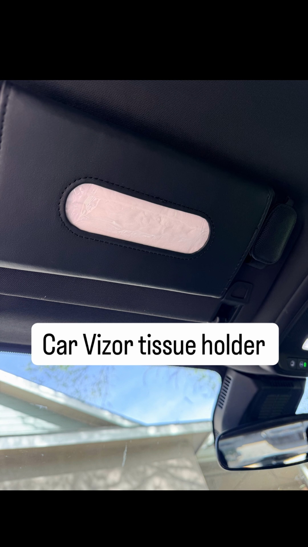 Upgrade your car with the smallest luxury that makes the biggest difference 🤍🚗

This leather visor tissue holder = no more digging through your glove box or messy napkins everywhere. It clips right onto your visor, looks sleek, and keeps tissues exactly where you need them (aka mom life + clean girl car vibes 🙌).

Functional and aesthetic? Say less.

#CarEssentials #CarMustHaves #MomLifeHacks #CleanCarVibes #CarOrganization #AmazonFinds #CarAccessories #OnTheGoEssentials #NewCarMustHaves #LifeHack #AestheticCar #CarTok

#LTKdayinmylife #LTKmomlife #LTKTravel